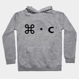 Command c copy Hoodie